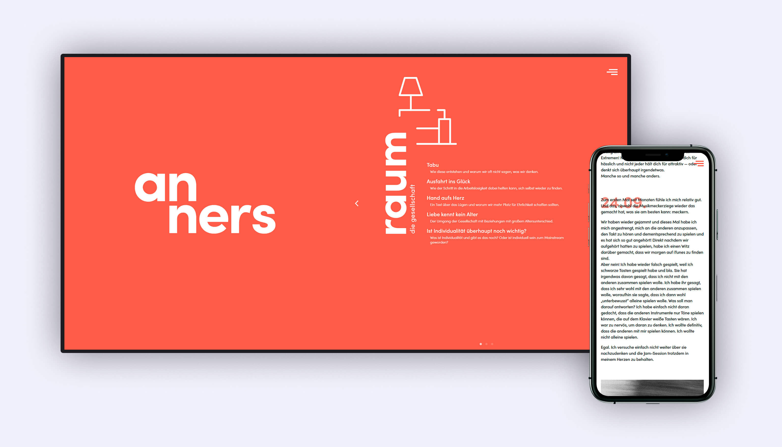 anners Web Landing Page